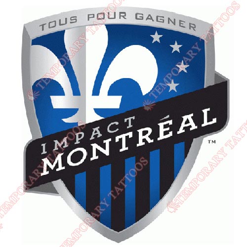 Montreal Impact Academy Customize Temporary Tattoos Stickers NO.8398